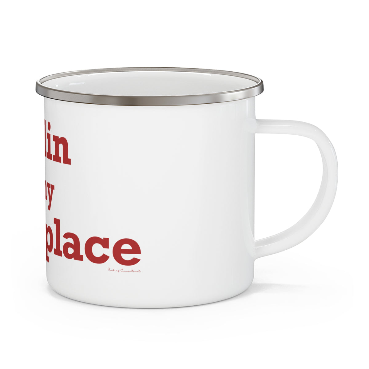 Berlin is My Happy Place  Enamel Camping Mug