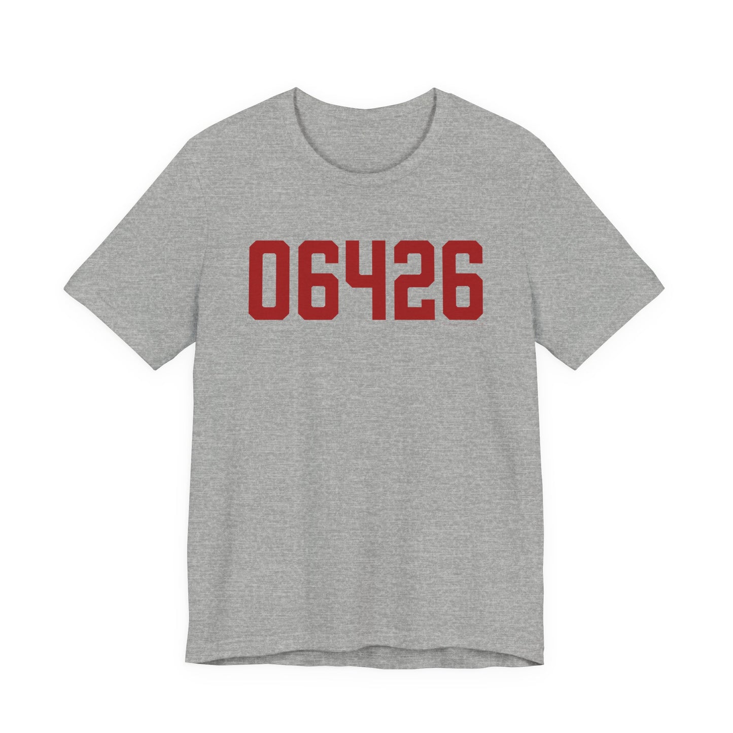 06426 Essex Connecticut Zip Code Unisex Jersey Short Sleeve T-Shirt