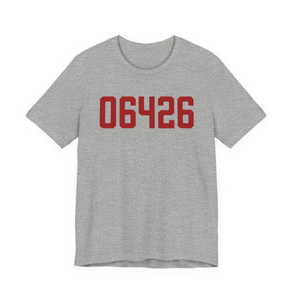 06426 Essex Connecticut Zip Code Unisex Jersey Short Sleeve T-Shirt