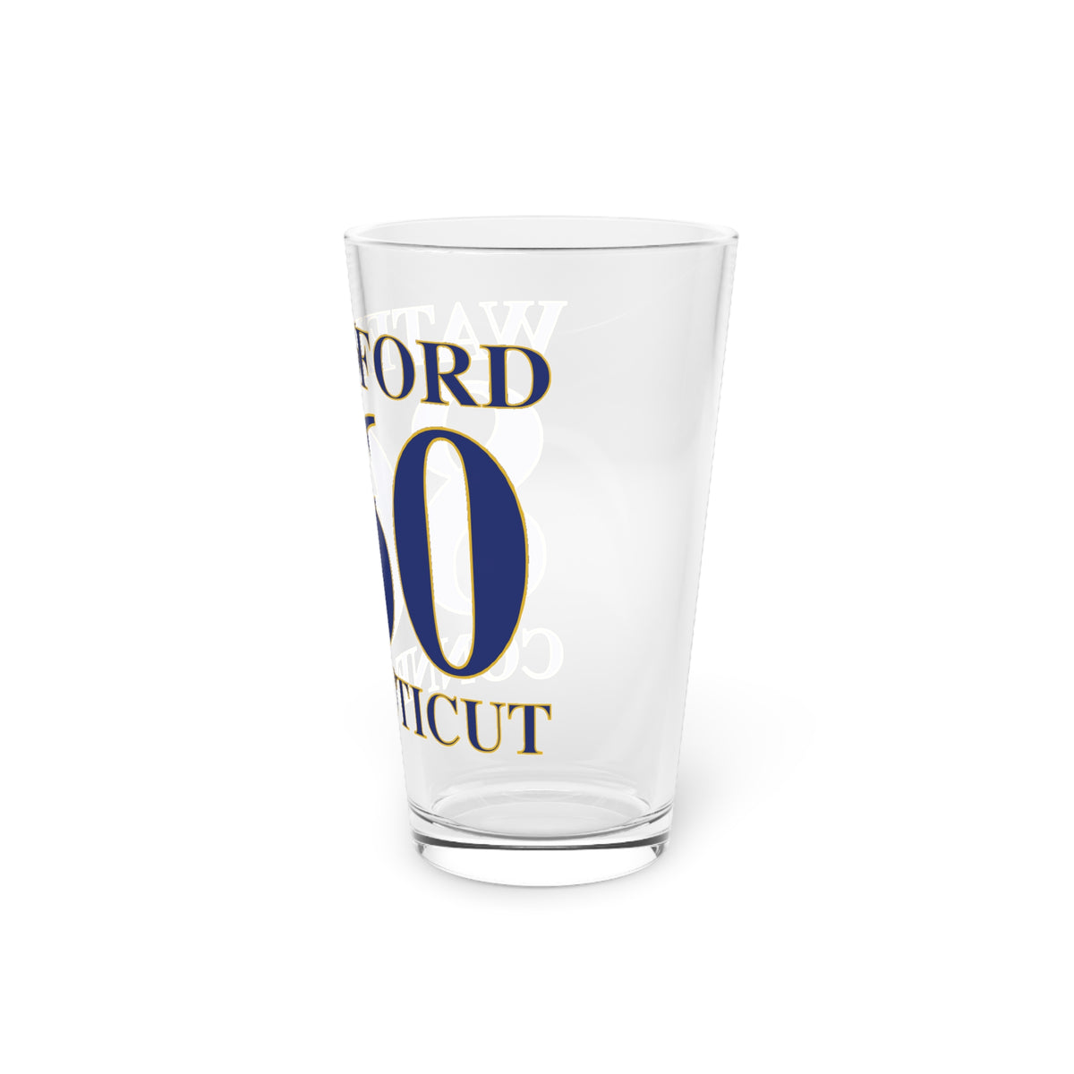 Waterford 860 Connecticut Pint Glass, 16oz