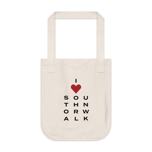 South Norwalk Vision Organic Canvas Tote Bag