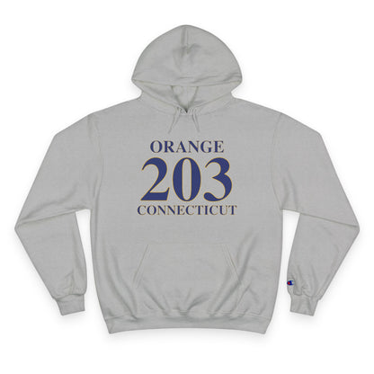 Orange 203 Connecticut Champion Hoodie