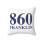 860 Franklin Spun Polyester Square Pillow