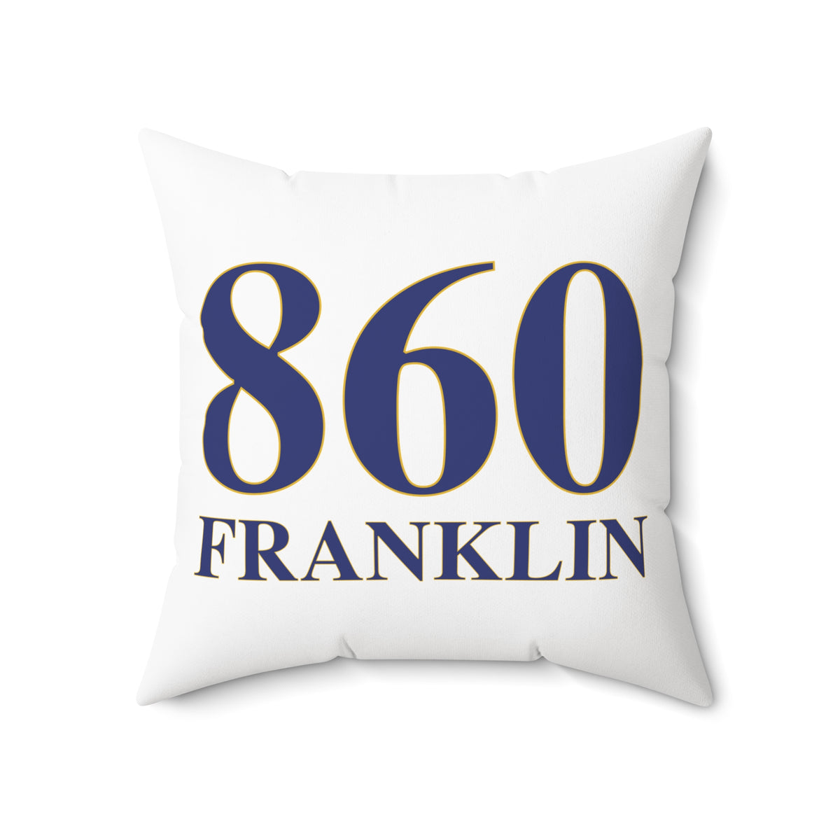860 Franklin Spun Polyester Square Pillow