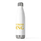 Just a kid from Redding 20oz Insulated Bottle
