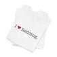 I Heart Redding. Unisex Jersey Short Sleeve T-Shirt