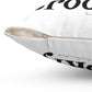 I Clover Brooklyn Spun Polyester Square Pillow