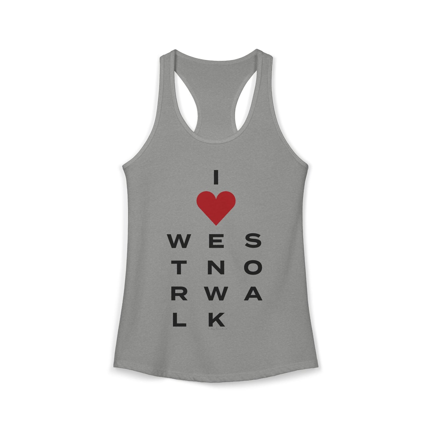West Norwalk Vision Women's Ideal Racerback Tank Top