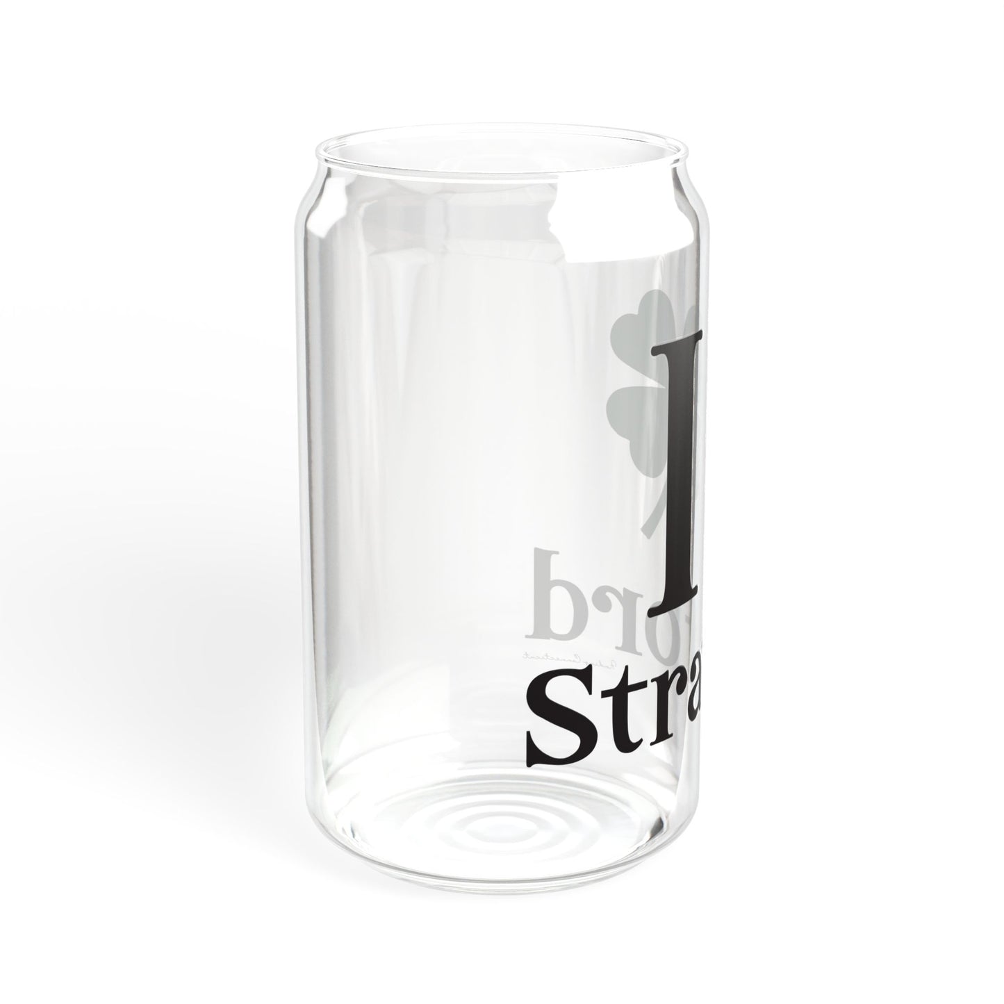 I Clover Stratford Sipper Glass, 16oz