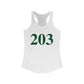 203 Women's Ideal Racerback Tank Lucky Green – St. Patrick’s Day
