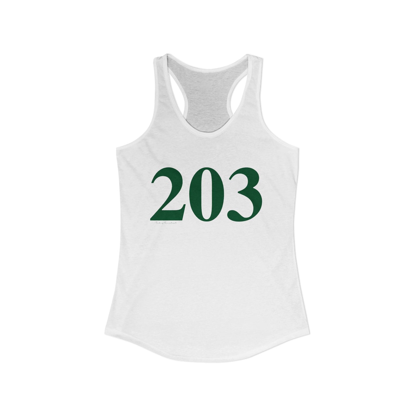 203 Women's Ideal Racerback Tank Lucky Green – St. Patrick’s Day