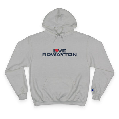 Love Rowayton Champion Hoodie