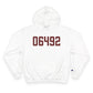 06492 Wallingford Connecticut Zip Code Champion Hoodie