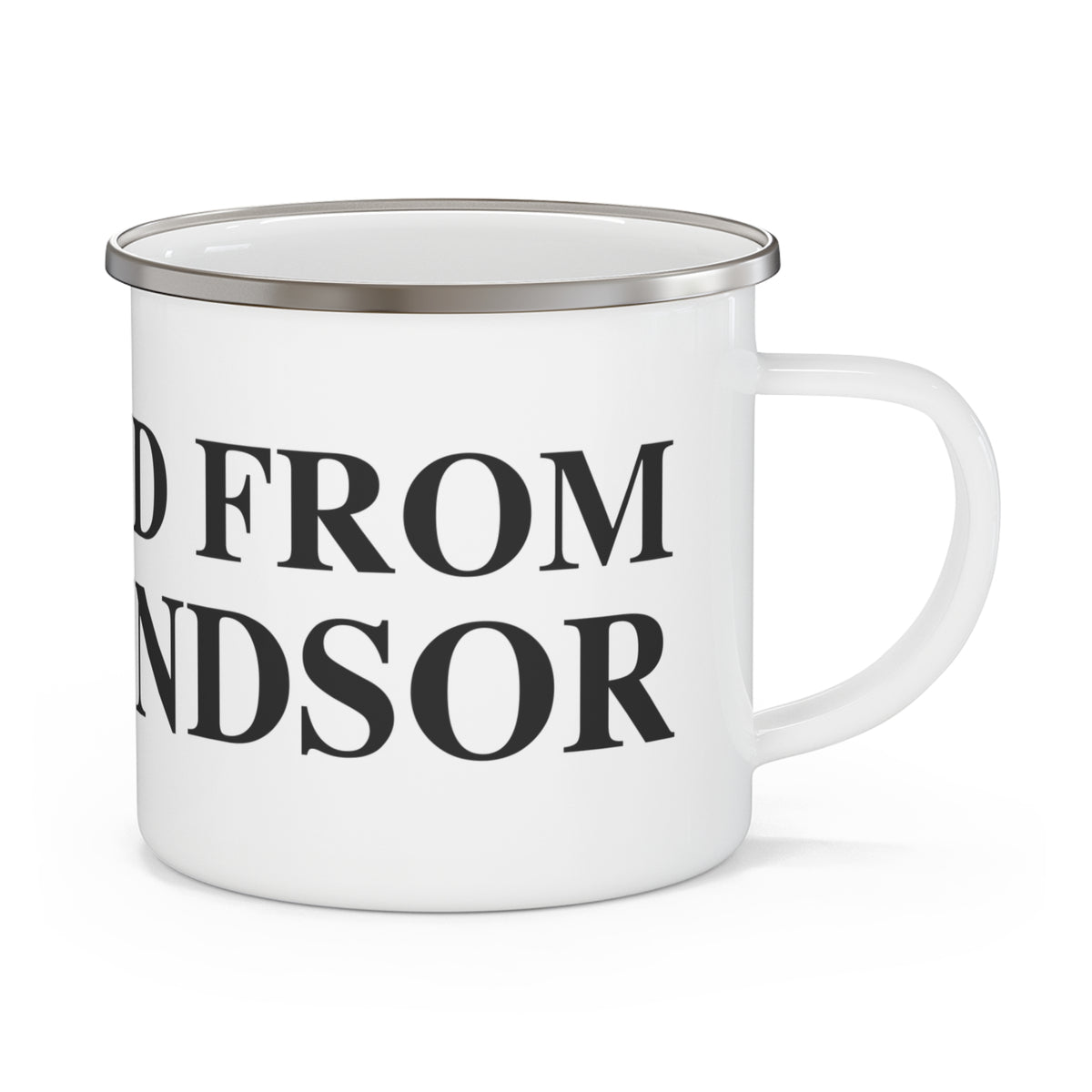 Just a kid from East Windsor Camping Mug