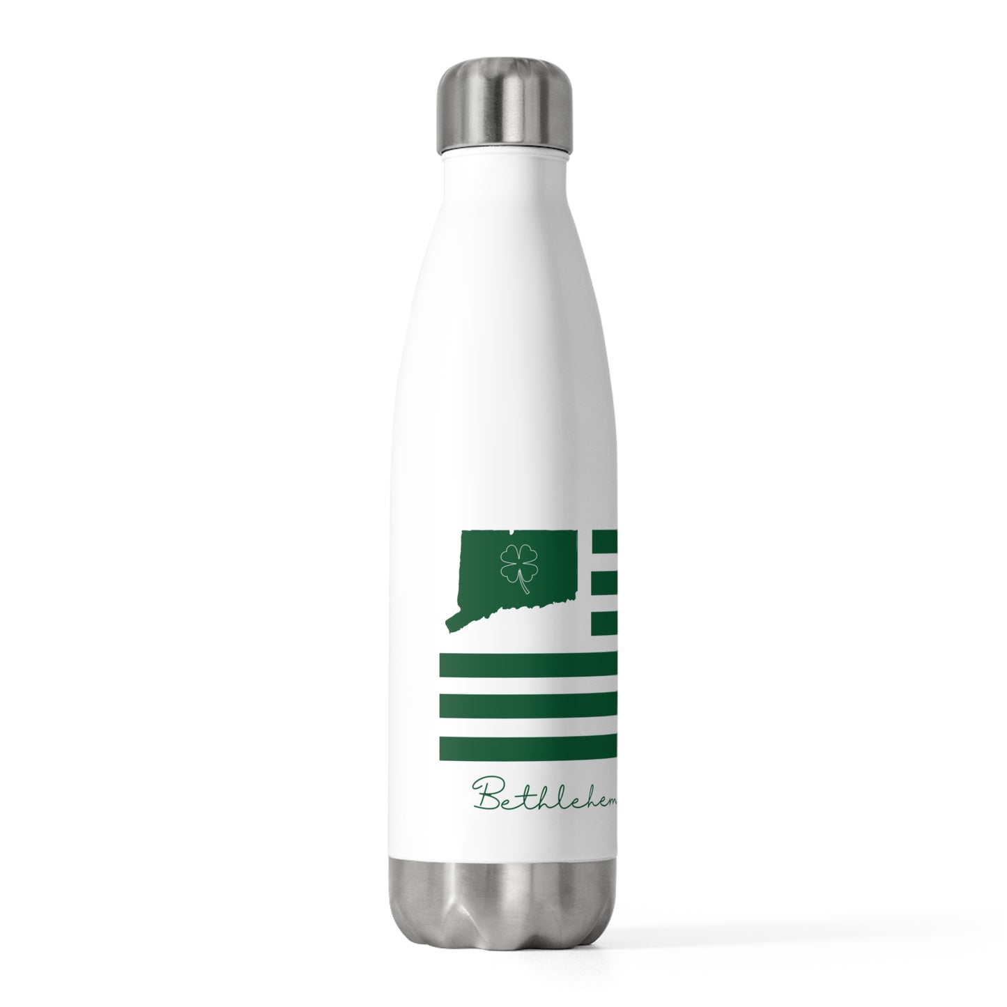 Bethlehem Connecticut St. Patrick’s Day Flag 20oz Insulated Bottle