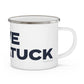 Love Saugatuck Enamel Camping Mug