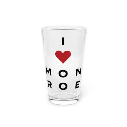 Monroe Vision Pint Glass, 16oz