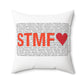 Stamford Love Spun Polyester Square Pillow