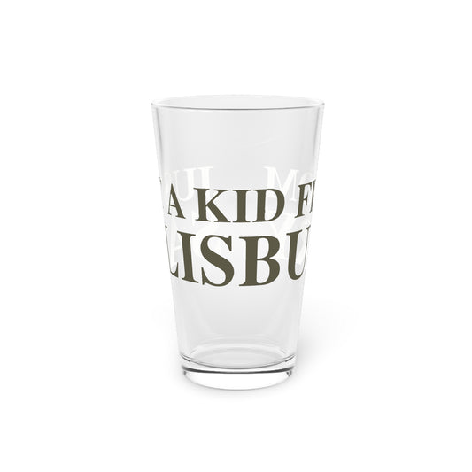 Just a kid from Salisbury Pint Glass, 16oz