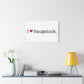 I Heart Saugatuck. Matte Canvas, Stretched, 1.25"