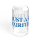 Just a kid from Fairfield Beach Sipper Glass, 16oz