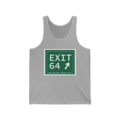 Vintage Exit 64 WCP Sign Unisex Jersey Tank Top