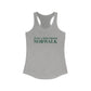 Just a kid from Norwalk Women's Ideal Racerback Tank Top
