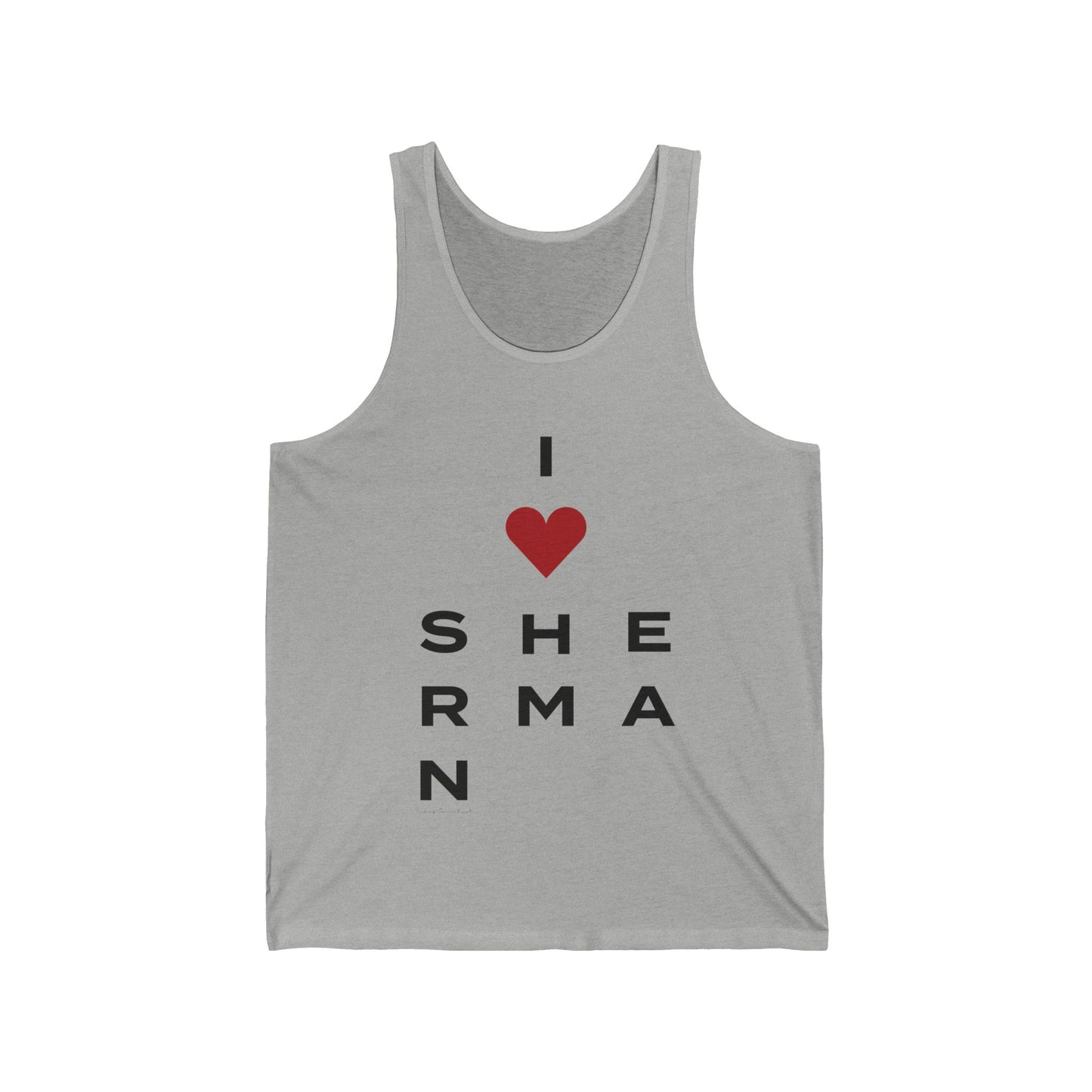 Sherman Vision Unisex Jersey Tank Top