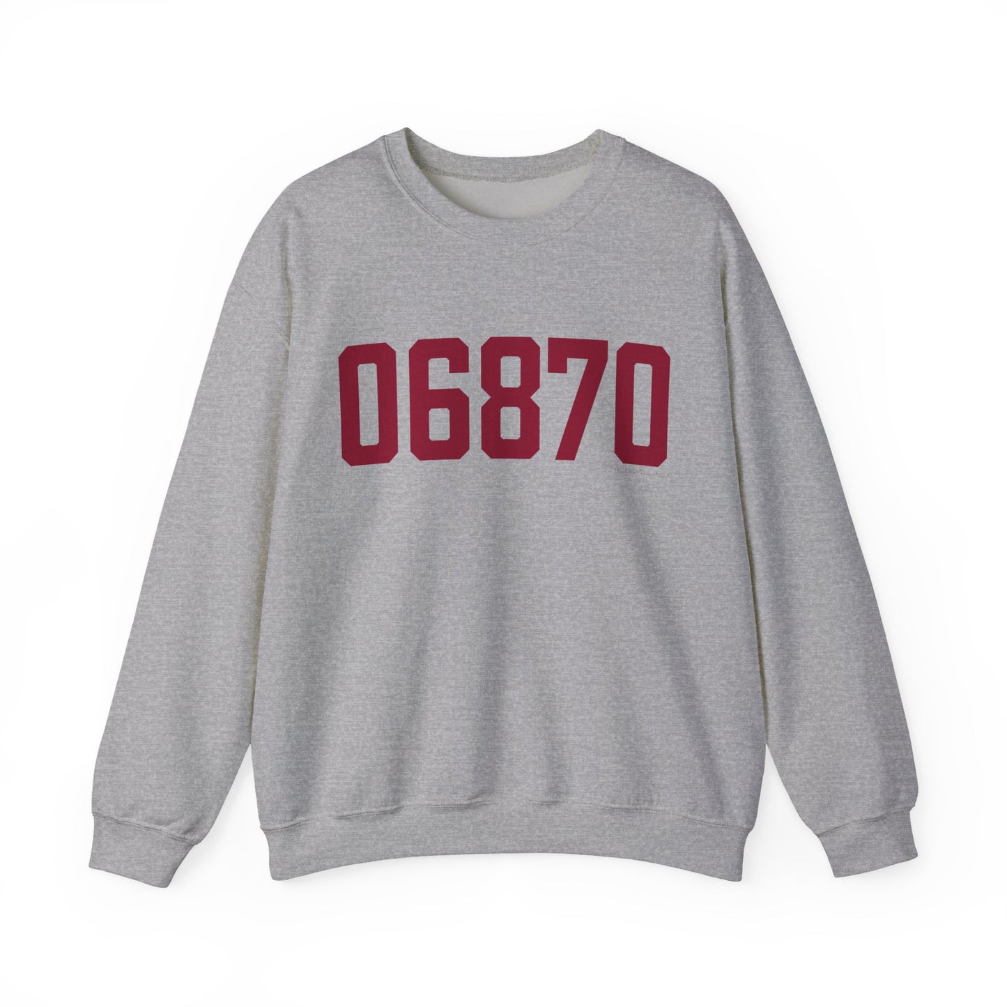 06870 - Greenwich Connecticut Zip Code Unisex Heavy Blend™ Crewneck Sweatshirt