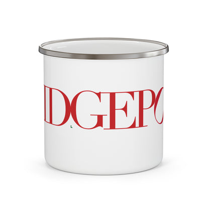41 Tilt Bridgeport Enamel Camping Mug