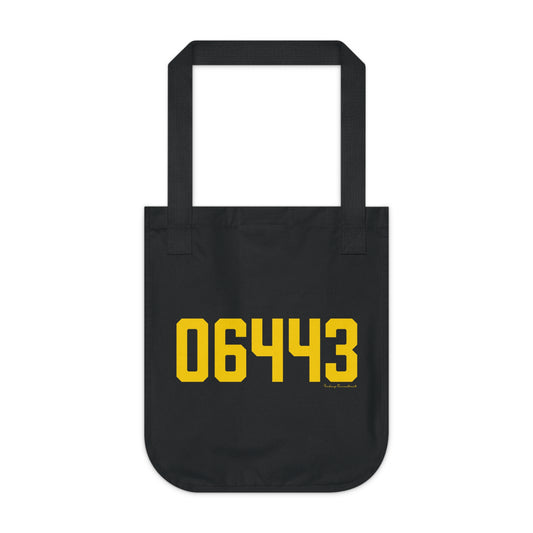 06443 Madison Connecticut Zip Code Organic Canvas Tote Bag