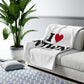 I Heart NTWN Sherpa Fleece Blanket