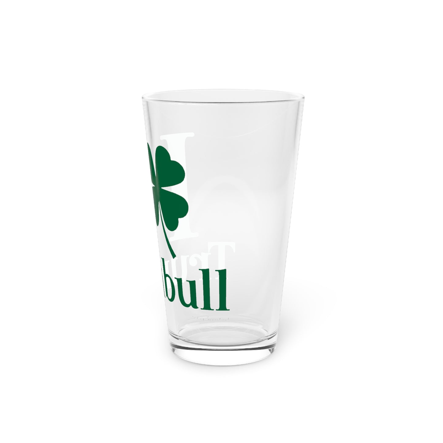 I Clover Trumbull Pint Glass, 16oz
