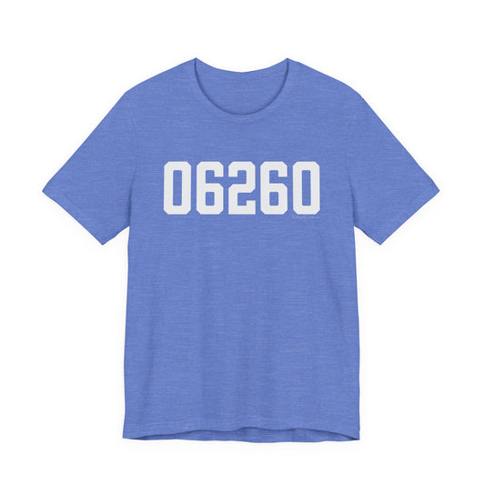 06260 Putnam CT Zip Code Unisex Jersey Short Sleeve T-Shirt