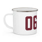 06801 Bethel Connecticut Zip Code Enamel Camping Mug