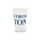 Just a kid from Clinton Pint Glass, 16oz
