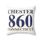 Chester 860 Connecticut Spun Polyester Square Pillow