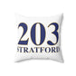 203 Stratford Spun Polyester Square Pillow
