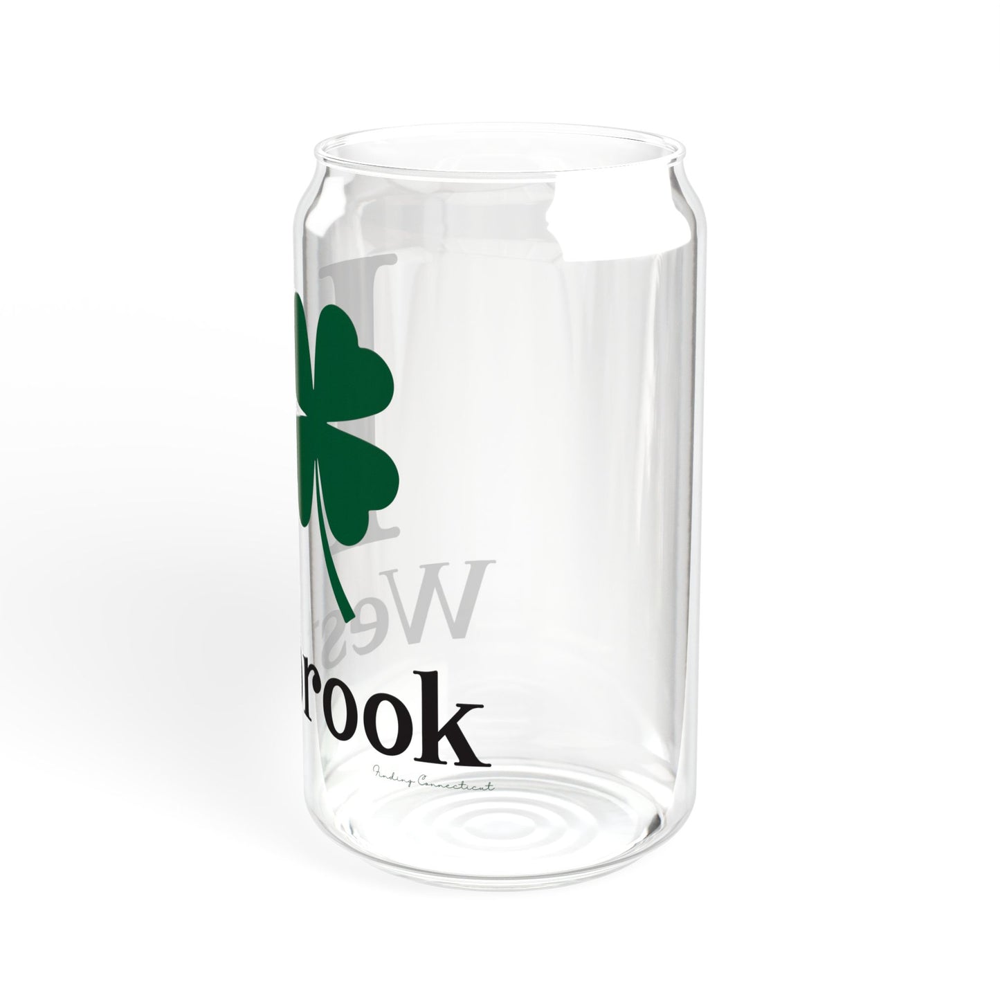 I Clover Westbrook Sipper Glass, 16oz