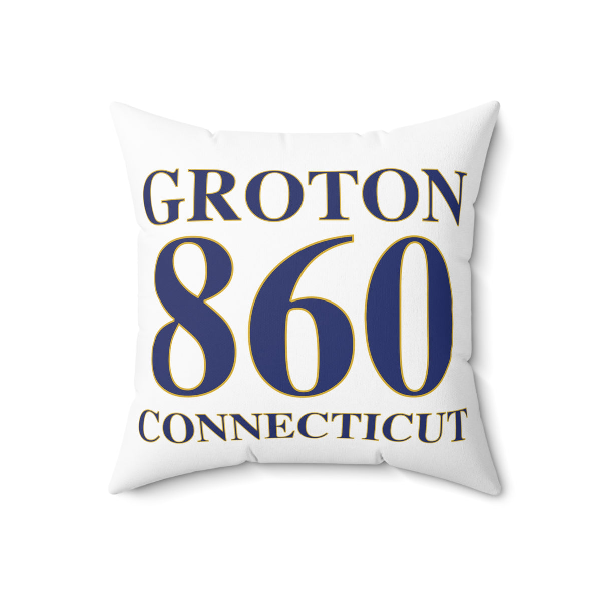 Groton 860 Connecticut Spun Polyester Square Pillow