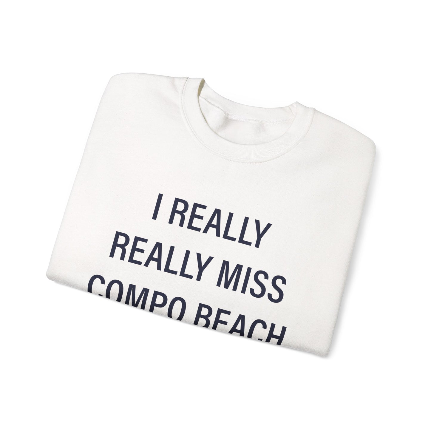 I Really Really Miss Compo Beach Unisex Heavy Blend™ Crewneck Sweatshirt