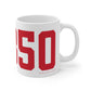 06850 Norwalk Connecticut Zip Code  Mug 11oz