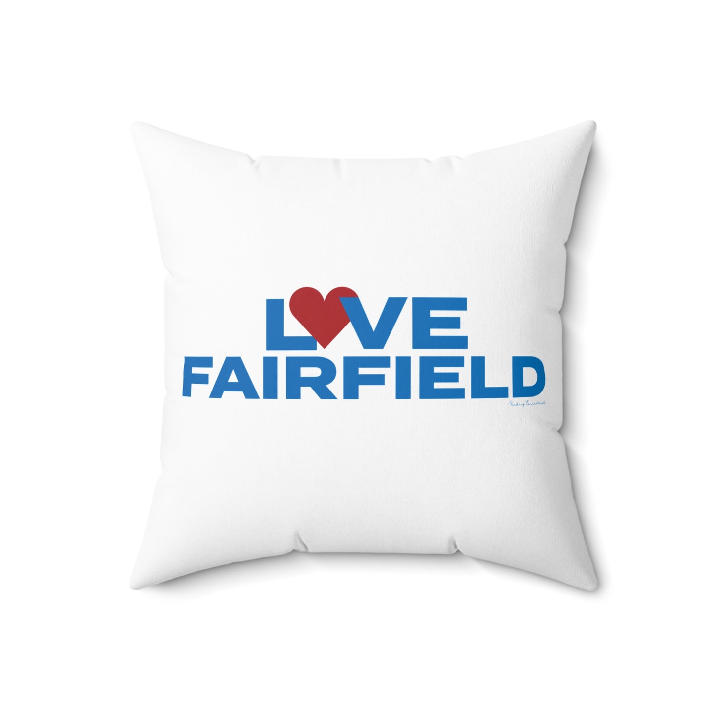 Love Fairfield Spun Polyester Square Pillow