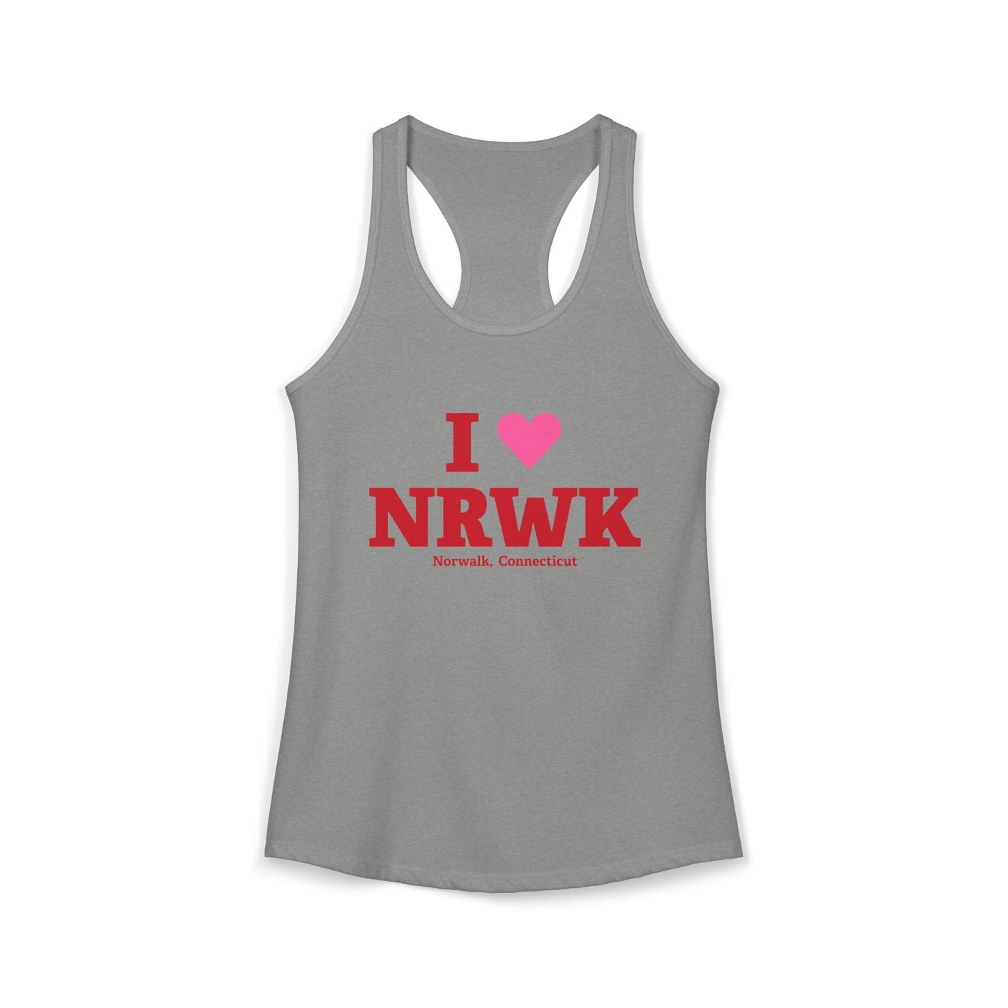 I Heart NRWK Women's Ideal Racerback Tank Top
