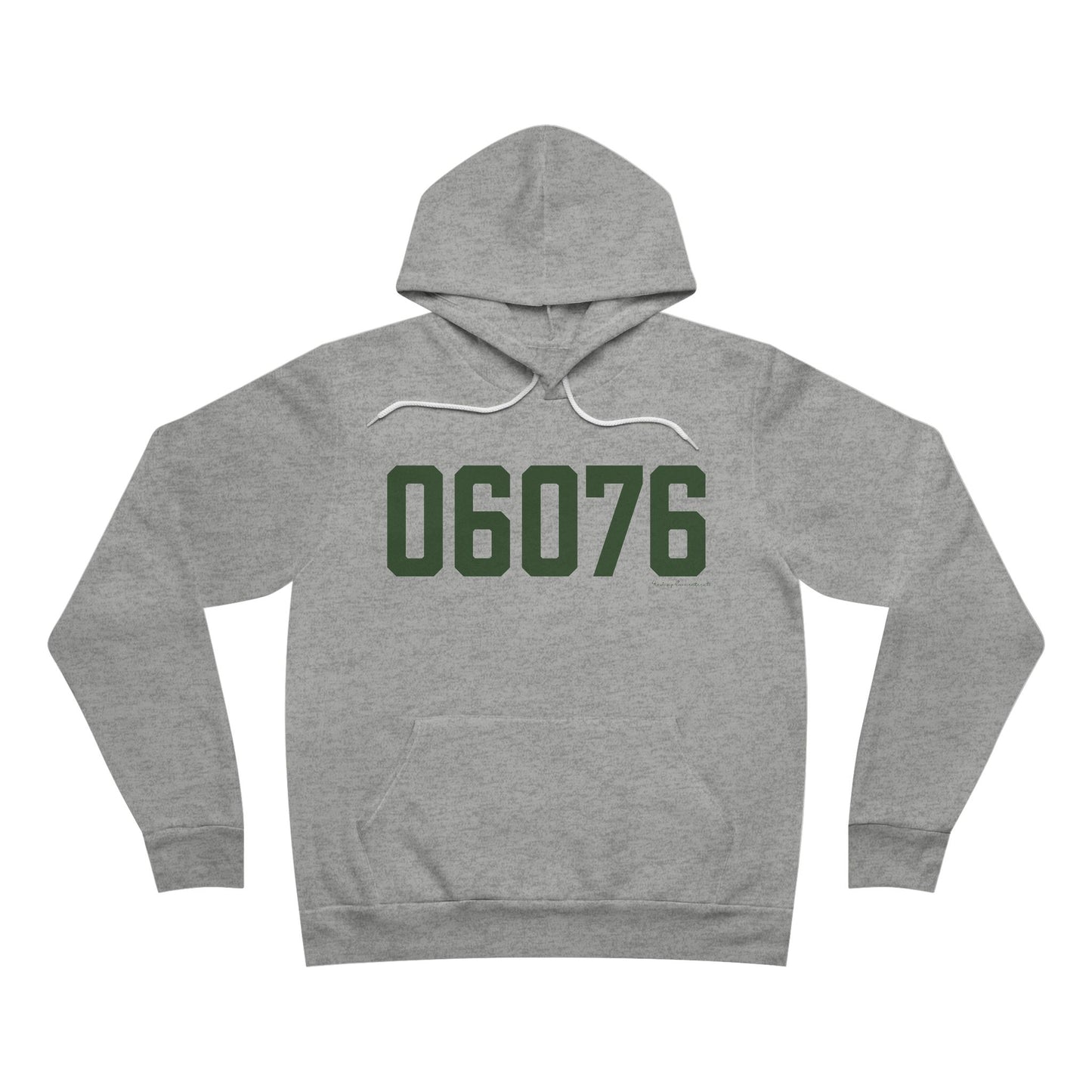 06076 Union Connecticut Zip Code Unisex Sponge Fleece Pullover Hoodie