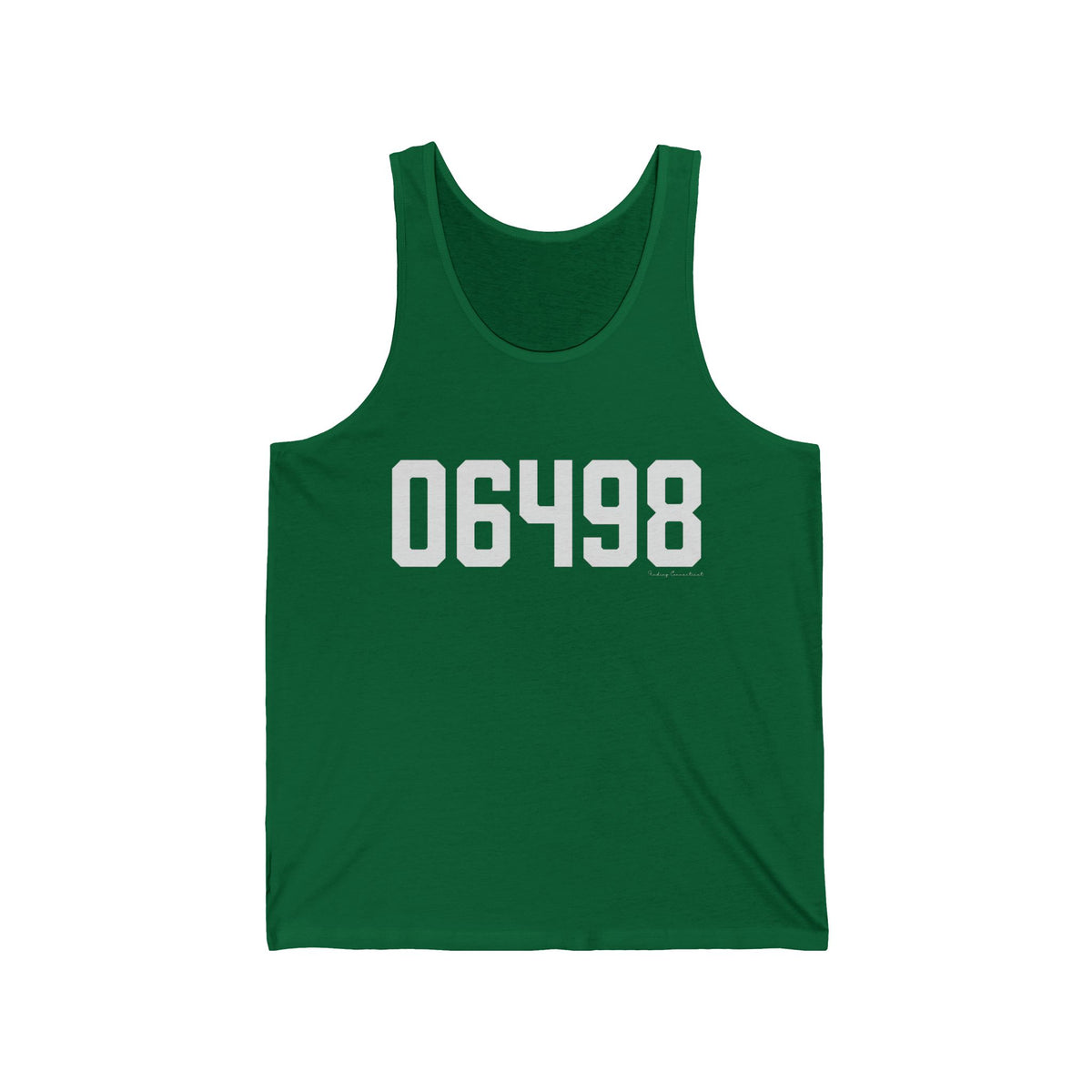 06498 Westbrook CT Zip Code Unisex Jersey Tank Top