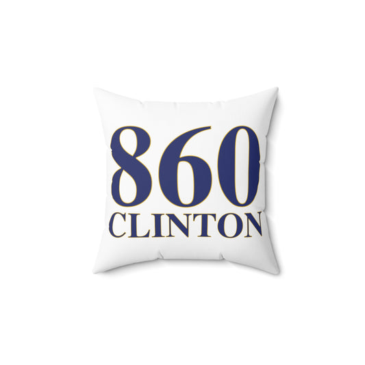 860 Clinton Spun Polyester Square Pillow