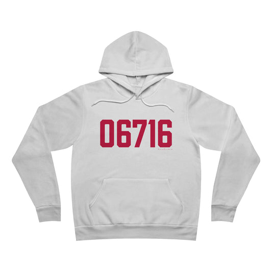 06716 Wolcott Connecticut Zip Code Unisex Sponge Fleece Pullover Hoodie