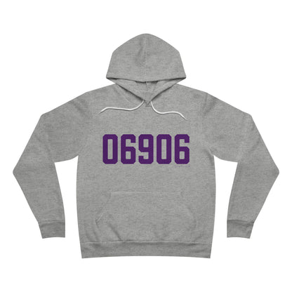 06906 Stamford Connecticut Zip Code Unisex Sponge Fleece Pullover Hoodie Sweatshirt