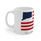 Windham Connecticut Flag  Mug 11oz